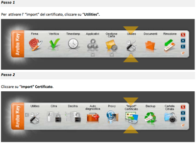 Installazione drivers Aruba Key