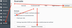 Firefox - Opzioni